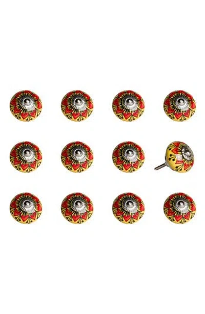 Kinetic 12-pack Knobs In Yellow