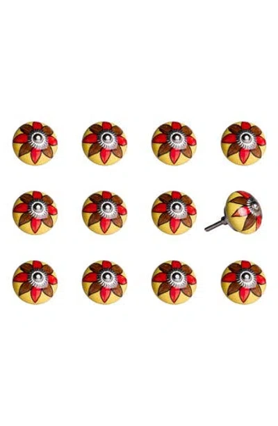 Kinetic 12-pack Knobs In Red