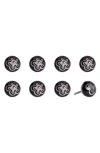 Kinetic 8-pack Knobs In Black