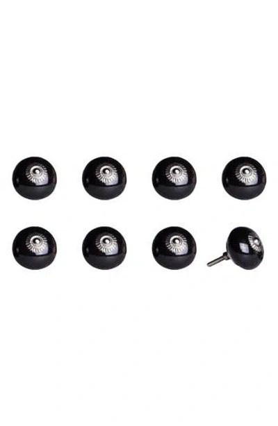 Kinetic 8-pack Knobs In Black