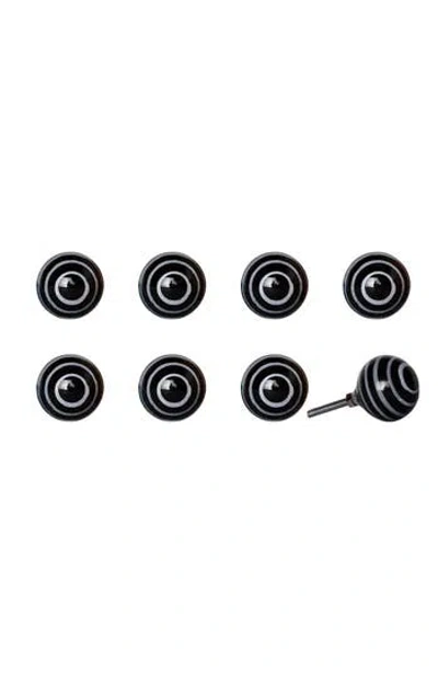 Kinetic 8-pack Knobs In Black