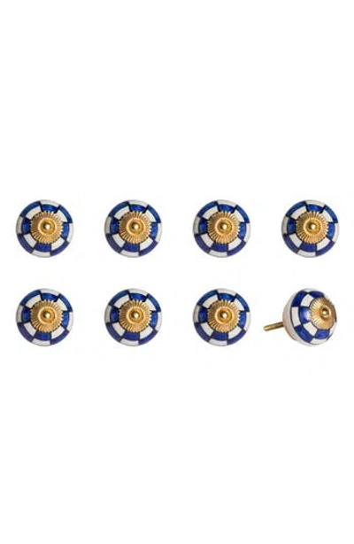 Kinetic 8-pack Knobs In Blue