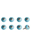 Kinetic 8-pack Knobs In Blue