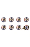 Kinetic 8-pack Knobs In Blue Orange Cream