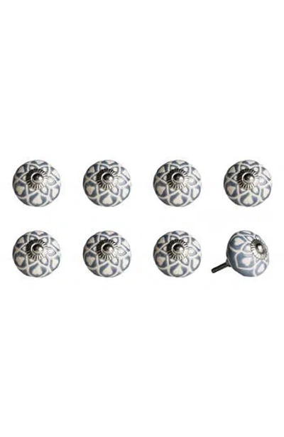 Kinetic 8-pack Knobs In Gray