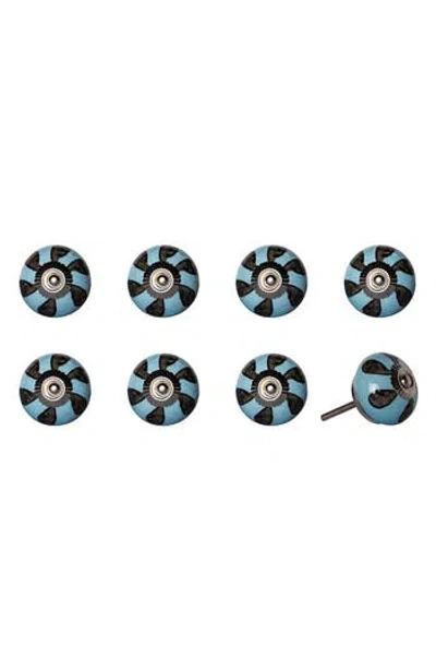 Kinetic 8-pack Knobs In Blue