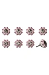 Kinetic 8-pack Knobs In Lilac Cream