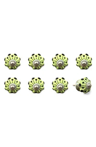 Kinetic 8-pack Knobs In Yellow