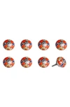 Kinetic 8-pack Knobs In Orange Ribbon