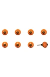 Kinetic 8-pack Knobs In Orange