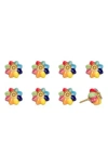 Kinetic 8-pack Knobs In Rainbow