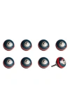 Shop Kinetic 8-pack Knobs In Red Blue
