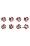 Kinetic 8-pack Knobs In Red Leaf
