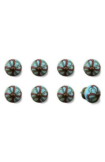 Kinetic 8-pack Knobs In Blue