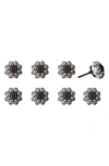 Kinetic 8-pack Knobs In Gray