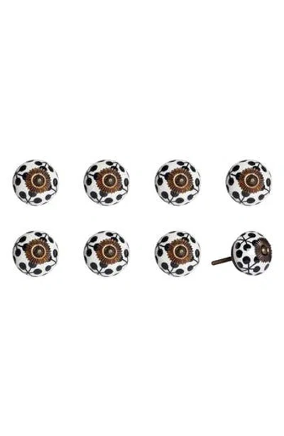 Kinetic 8-pack Knobs In Brown