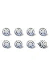 Kinetic 8-pack Knobs In White Line