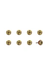 Kinetic 8-pack Knobs In Yellow Petals