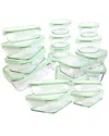 Kinetic Gogreen Glassworks Round 16pc Food Storage Set