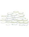 Kinetic Glassworks 40pc Glass Container Set