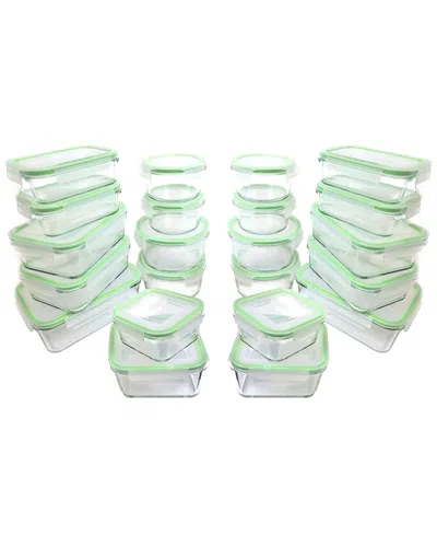 Kinetic Gogreen Glassworks 44pc Glass Food Storage Container Set
