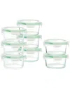 Kinetic Gogreen Glassworks Round 16pc Food Storage Set