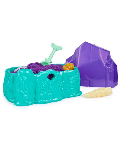 Kinetic Sand Mermaid Crystal Playset, Gold Shimmer Sand, Storage And Tools In Multi-color