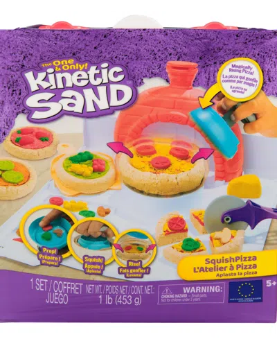 Kinetic Sand Squishpizza Rising Pizza Playset In Multi