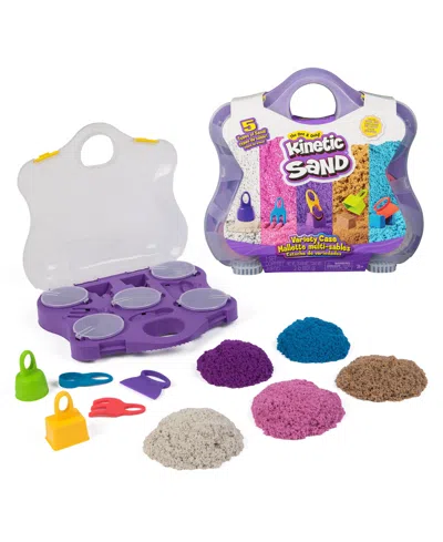 Kinetic Sand Kids' , Variety Case With Beach Sensory Toys In Multi Color