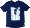 Kinetix Cloudy Double Palm Tee In Navy In Blue