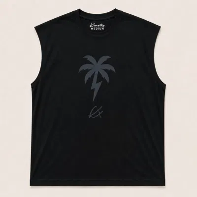 Kinetix Men's Thunder Palm Muscle Tee In Black