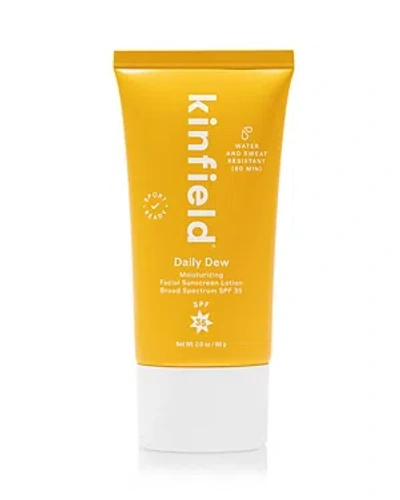 Kinfield Daily Dew Spf 35 Moisturizing Facial Sunscreen 2 Oz. In White
