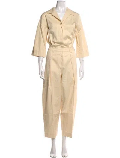 Pre-owned King & Tuckfield Jumpsuit W/ Tags In Neutral