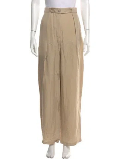 Pre-owned King & Tuckfield Wide Leg Pants In Neutral