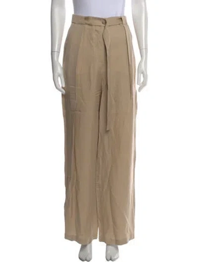 Pre-owned King & Tuckfield Wide Leg Pants In Neutral