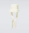 King & Tuckfield Wool Bucket Hat In Vanilla