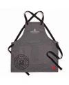 King Arthur Baking Company 28" X 29" Cotton Adult Apron In Gray