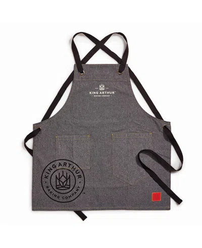 King Arthur Baking Company 28" X 29" Cotton Adult Apron In Gray