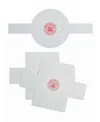 King Arthur Baking Company Nonstick Set Of 2 Dutch Ovens And Loaf Pan Liners In White,red
