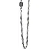 King Baby Studio Large 2mm Curb Link Necklace In Silver