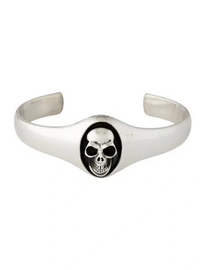 Pre-owned King Baby Studio New Classics Skull Cuff, 7" In Multicolor