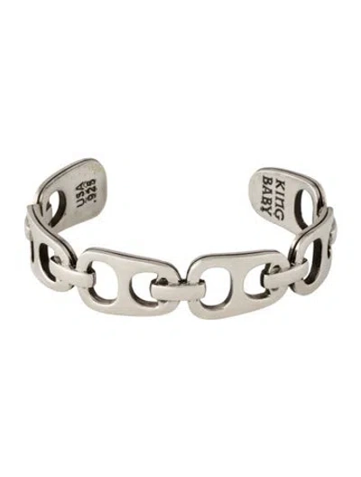 Pre-owned King Baby Studio Pop Top Cuff Bracelet, 6.25" In Multicolor