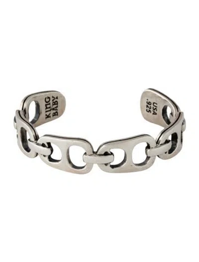 Pre-owned King Baby Studio Pop Top Cuff Bracelet, 6.75" In Multicolor