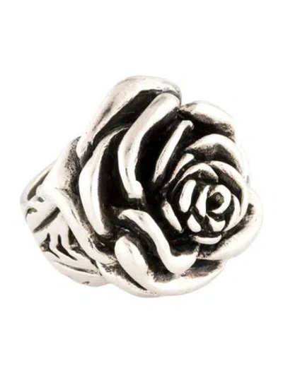 Pre-owned King Baby Studio Rose Cocktail Ring In Multi