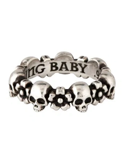 Pre-owned King Baby Studio Skull And Sakura Infinity Band In Multicolor