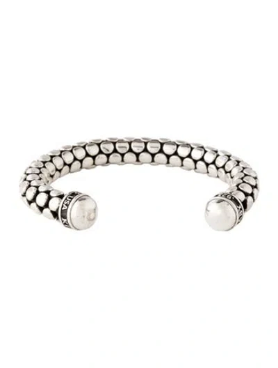 Pre-owned King Baby Studio 'snake Skin' Large Cuff Bracelet, 7.25" In Multicolor