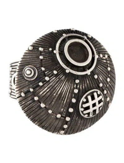 Pre-owned King Baby Studio Submarine Cocktail Ring In Multicolor