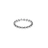 King Baby Studio Women's Super Micro Stackable Ring In Silver In Silver
