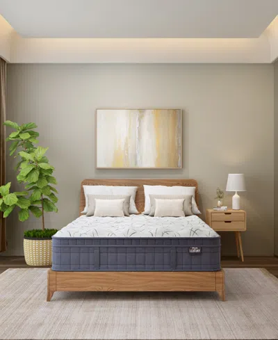 King Koil Luxury By  Serena 14" Medium Euro Top Mattress, California King, Created For Macy's In Transparent