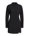 King Kong Woman Mini Dress Black Size 10 Polyester In Black